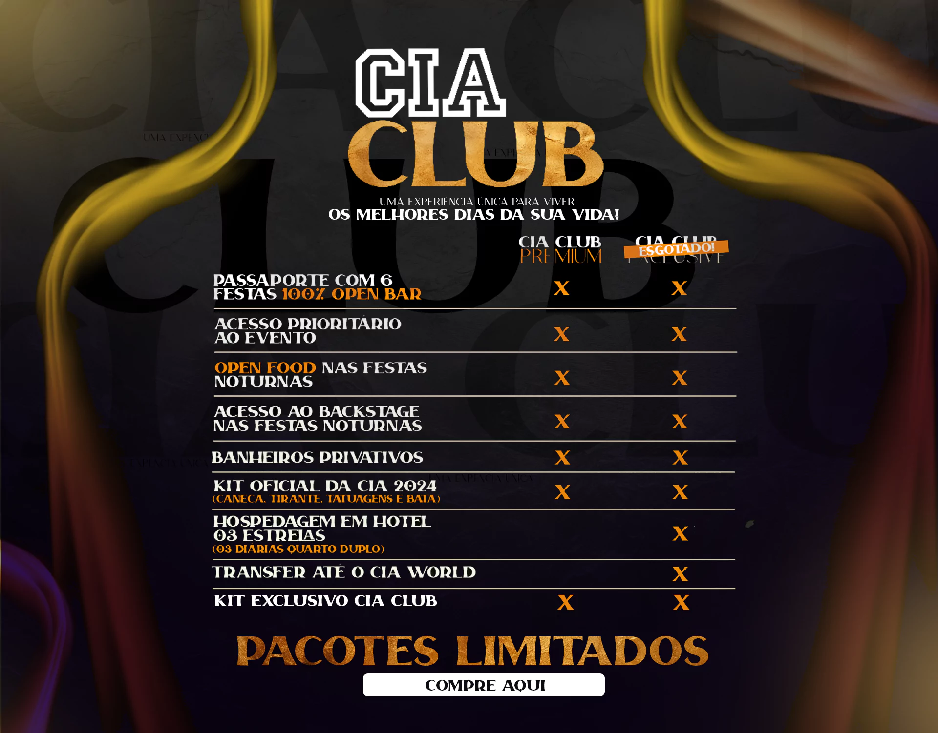 CIA Club - Passaporte